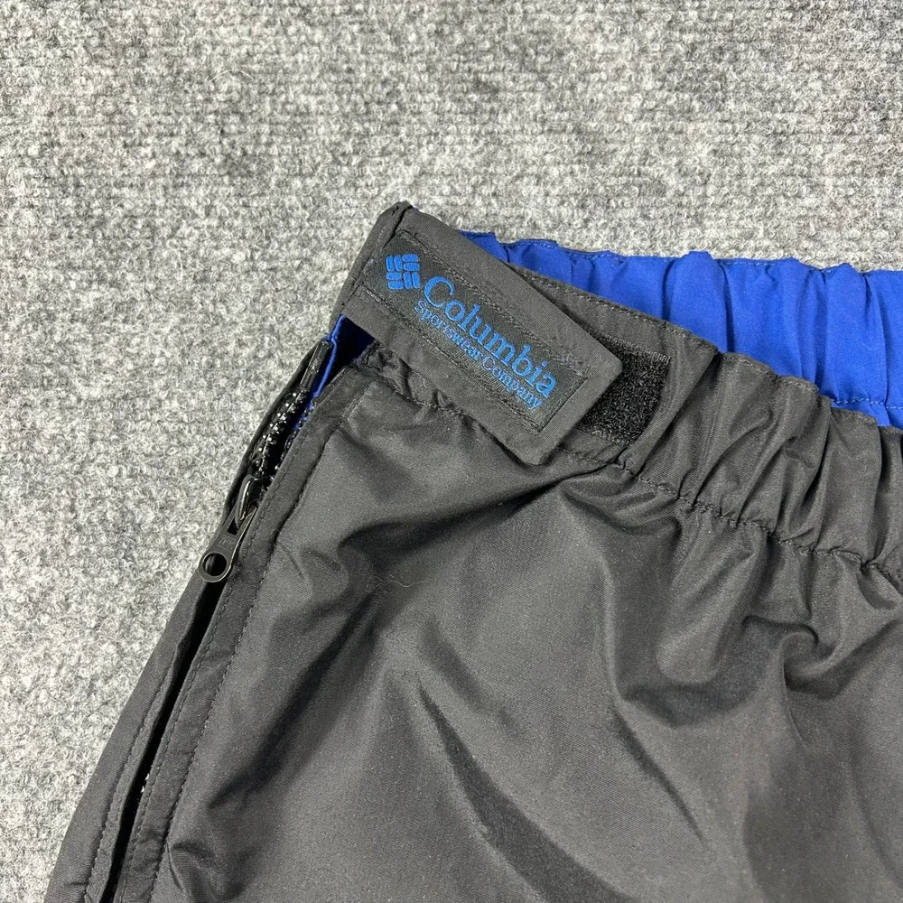 Columbia Bugaboo Pant Mens XL Black Nylon‎ Snow Ski Winter Outdoor Vintage NWT